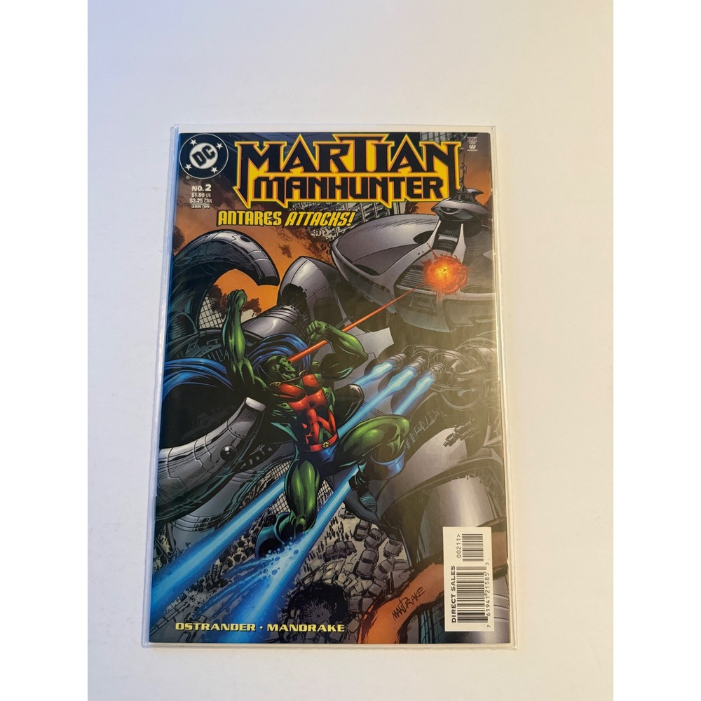 Martian Manhunter 2 DC Comics 1999 Antares Attacks Ostrander Tom Mandrake Art